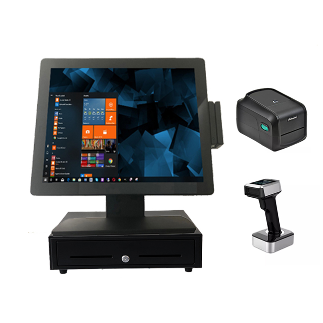 Cash Register Pos Systems Terminal for Supermarket