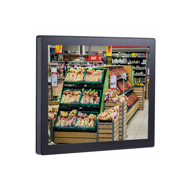 PD1210 12.1 inch customer display touch screen monitor