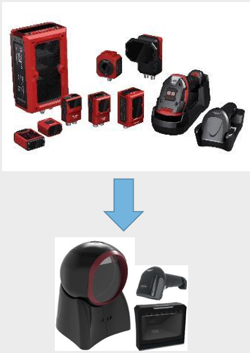 industrial barcode scanner solution selective sinking