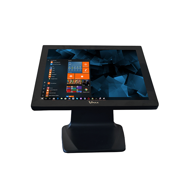 toushscreen pos terminal with heat sink and fanless