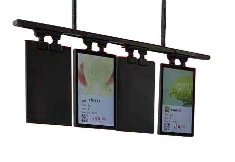 pos system electronic pricing tags signage display