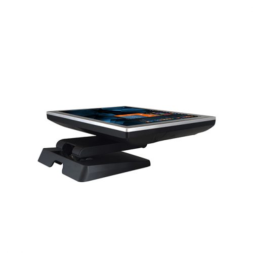 foldable stand pos with touchscreen