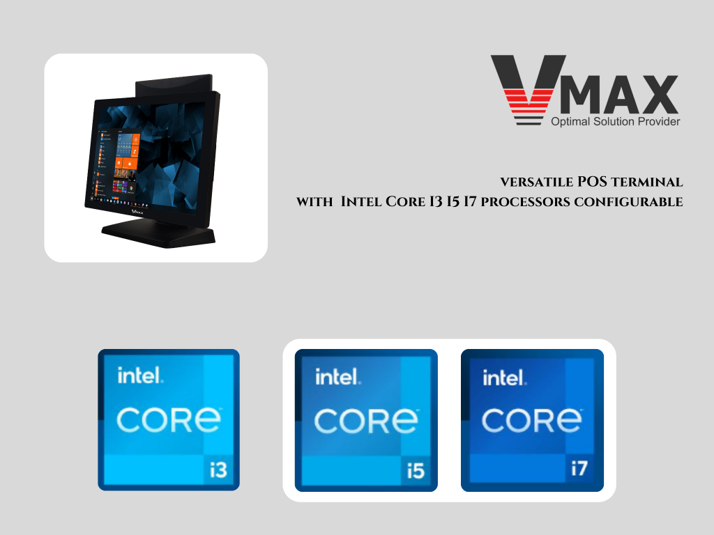 intel core i3 i5 i7 professors for vmax folding pos system terminal