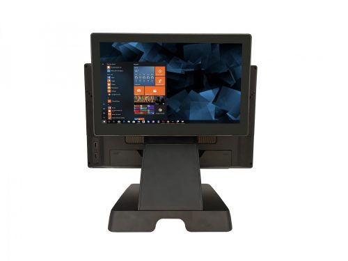 foldable stand pos machine with customer display