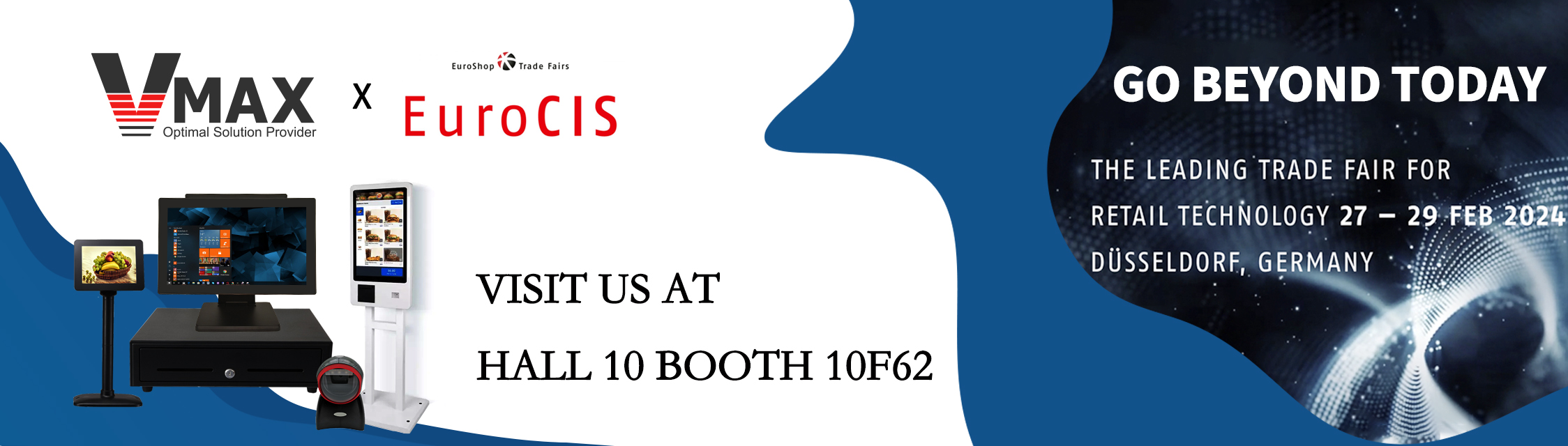 vmax with eurocis 2024 trade show for retail pos system