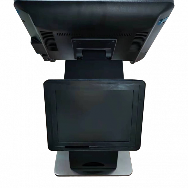all-in-one pos terminal with printer and dual screen
