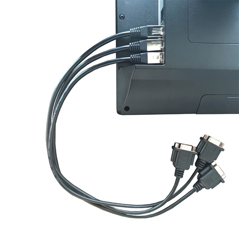 3*RJ45 transfer to DB9 for pos terminal