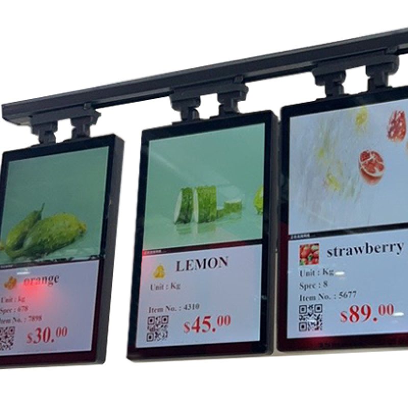 point of sale digital pricing tags for shopping store
