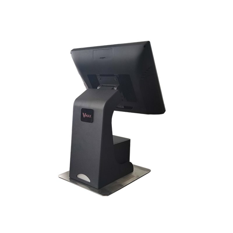 pos stand with printer